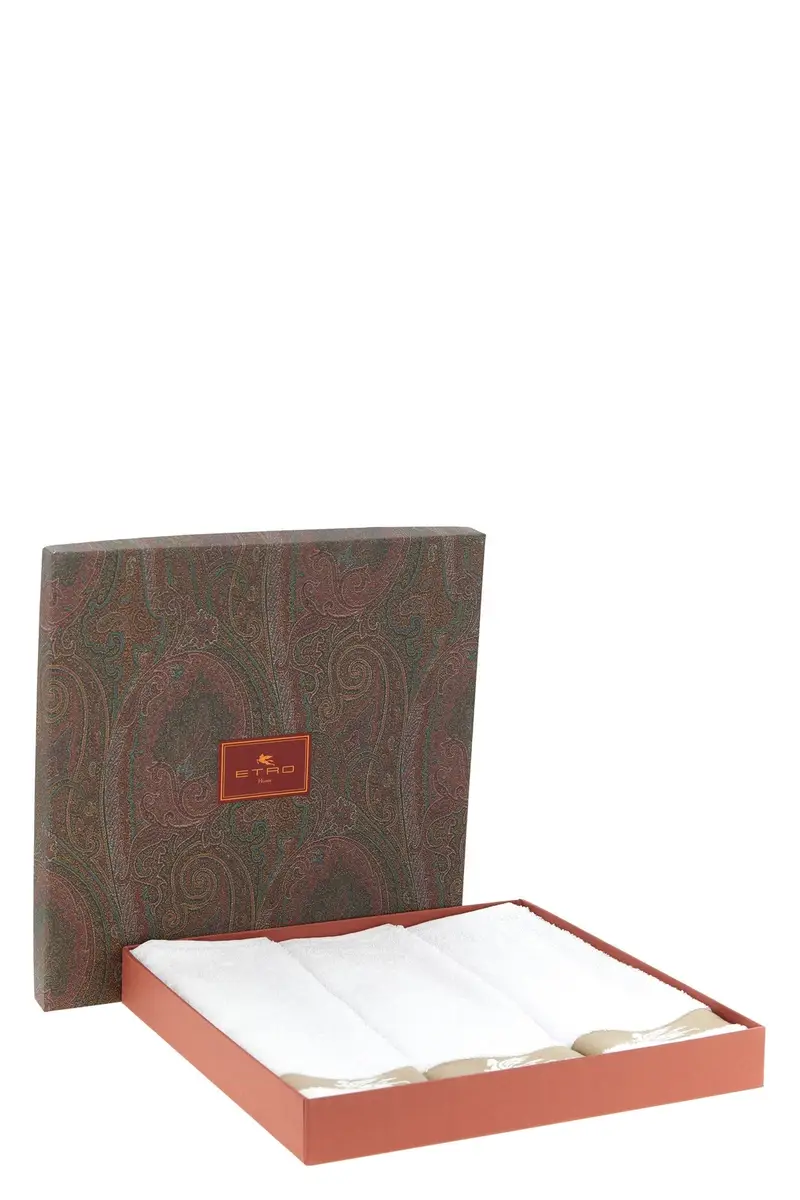 Set 6 Lavette 'Dafne' Bianco