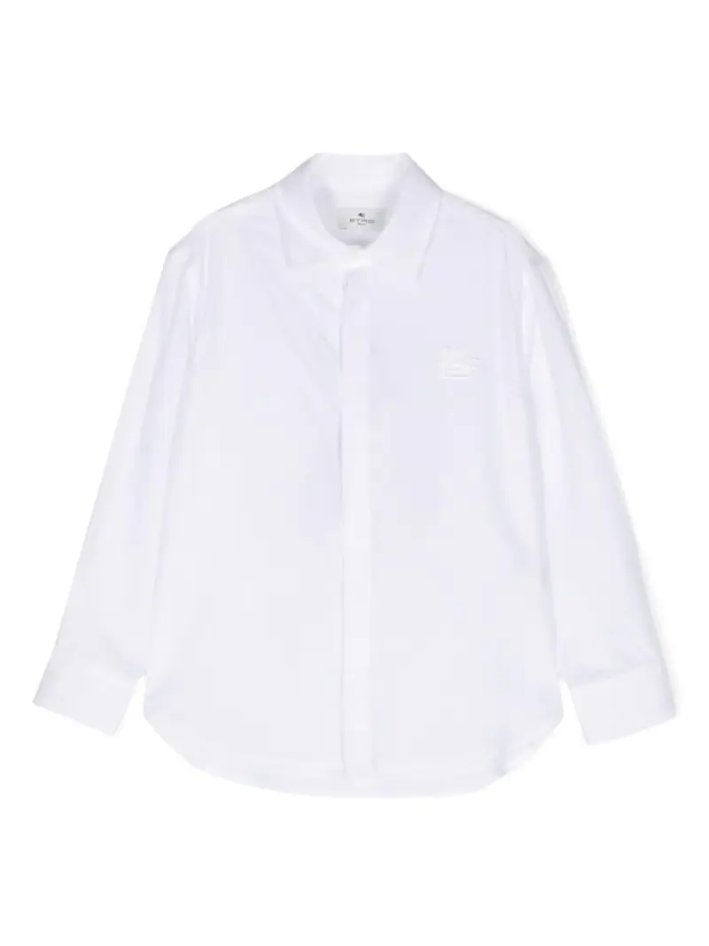 Camicia bianca ricamo Pegaso Bianco