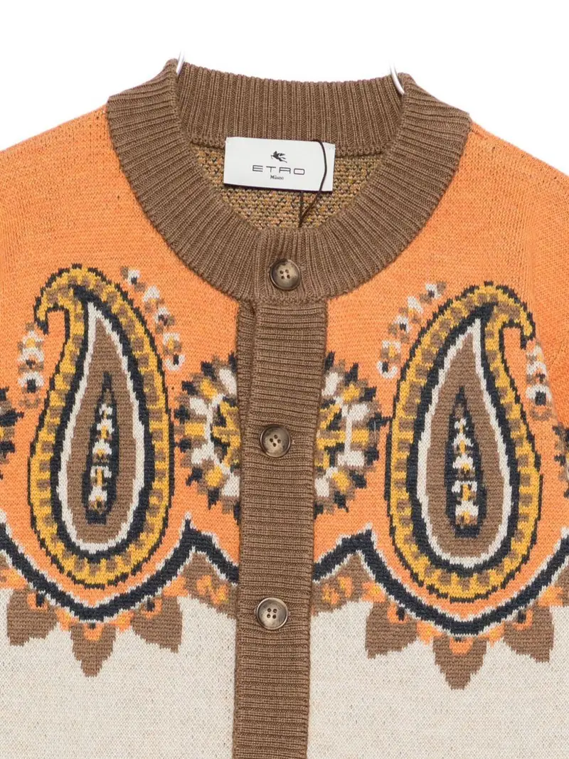 ETRO KIDS Cardigan Marrone 3872367 miniatura 2