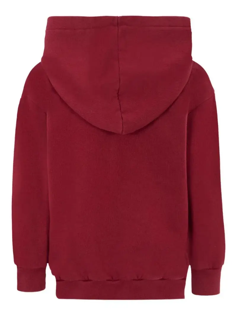 Felpa bordeaux ricamo Pegaso miniatura 2