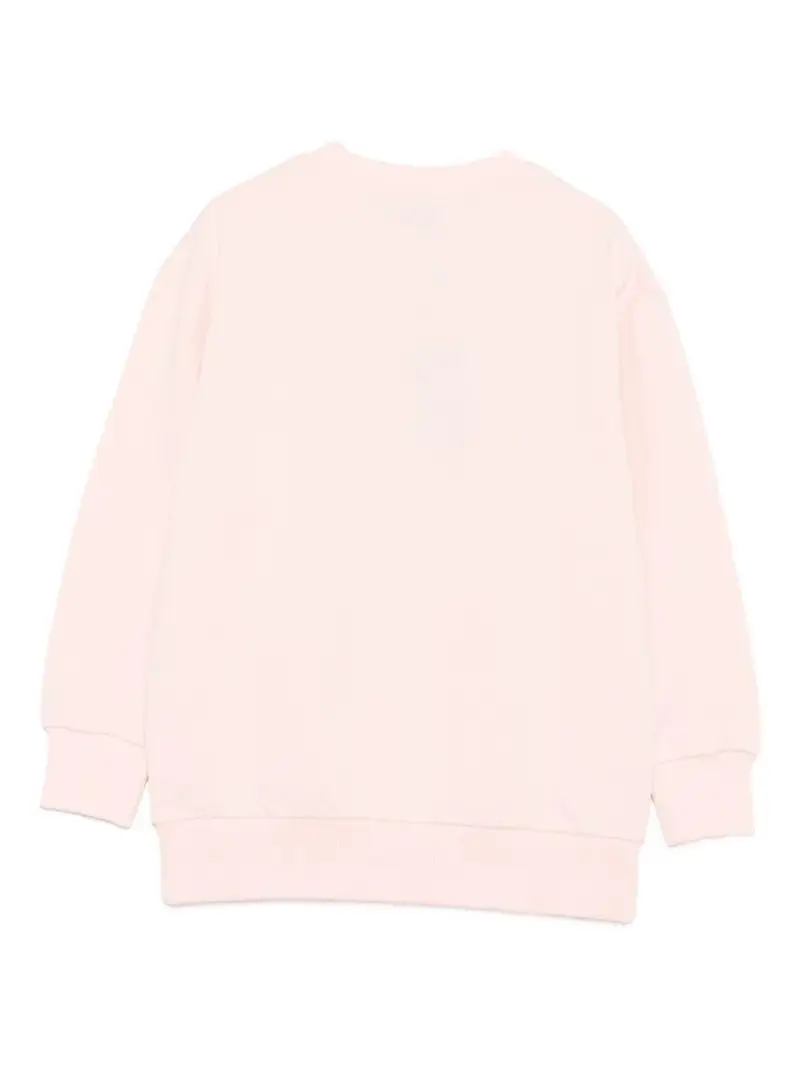 Felpa con Applicazione Pegaso Rosa miniatura 2