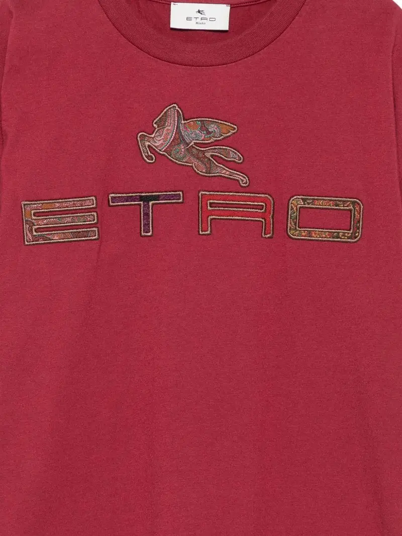 ETRO KIDS T-shirt Bordeaux 2540300 miniatura 2