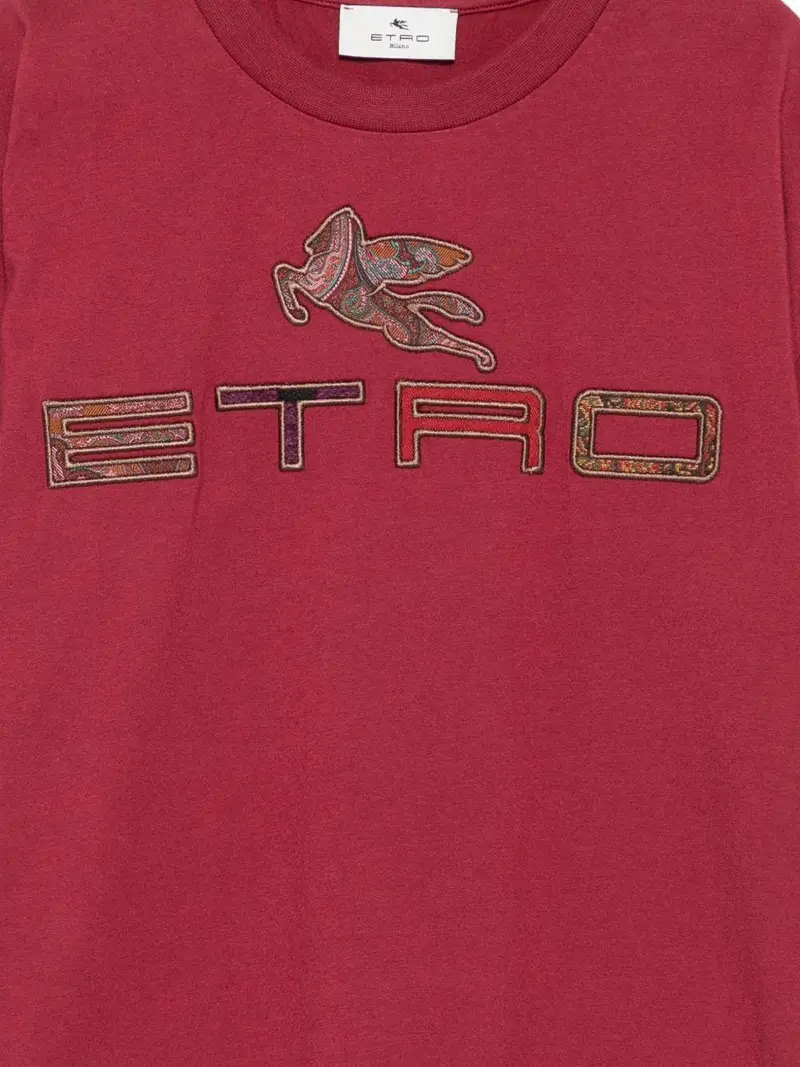 ETRO KIDS T-shirt Bordeaux 4322331 miniatura 2