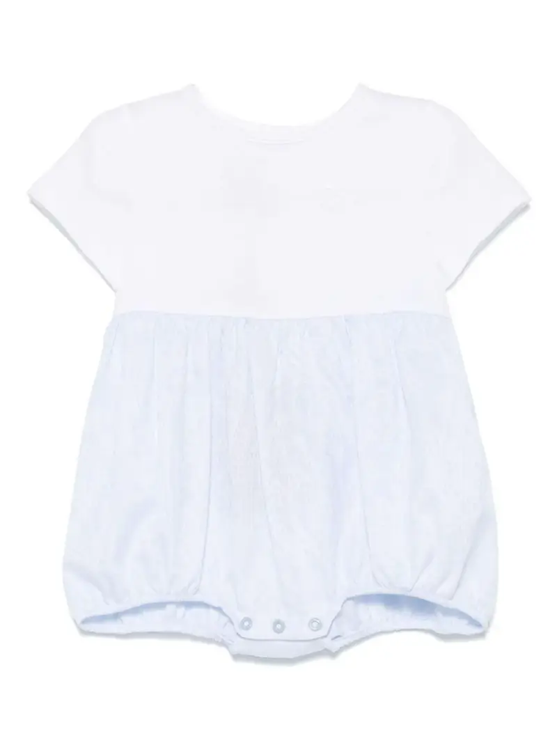 Tutina bicolor neonato Azzurro