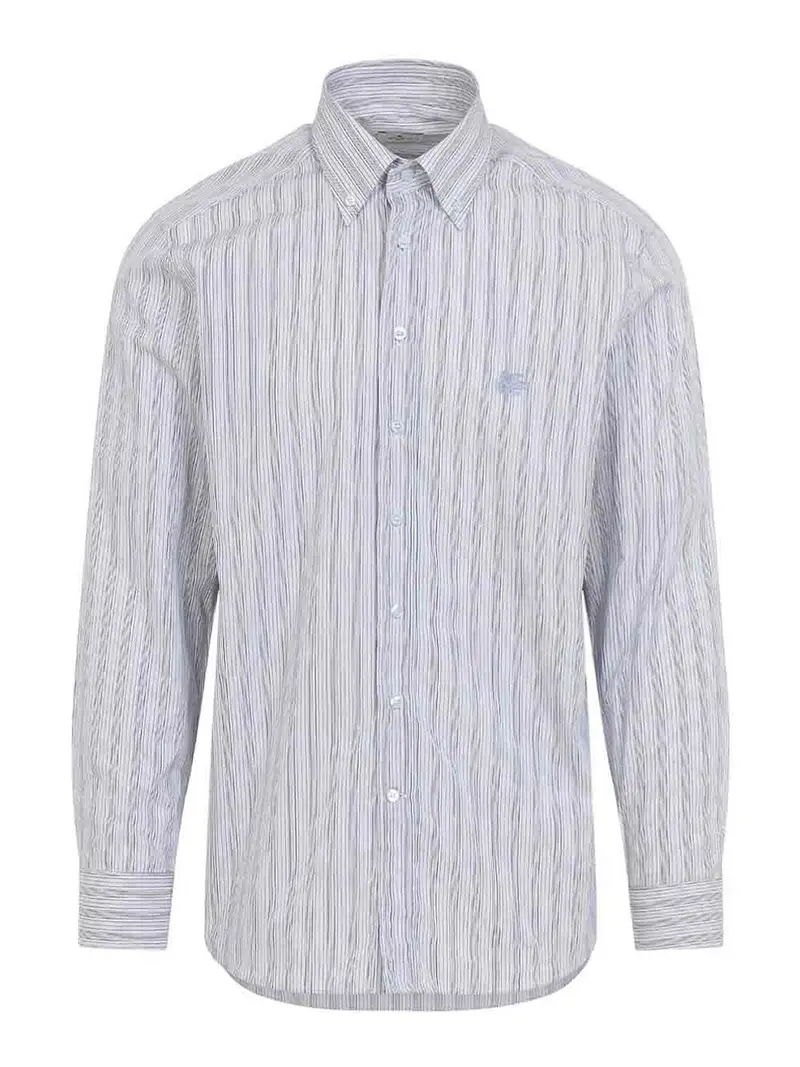 Maglia con logo della Roma Azzurro