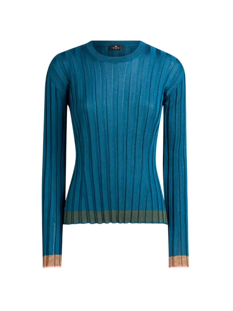 maglie donna etro - knitwear tops - blu BLUE