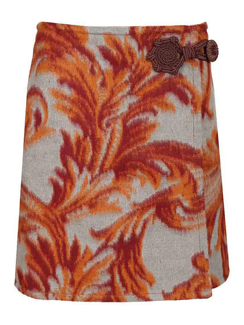 Minonkirt avvolgente Multicolore