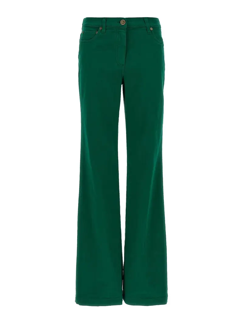 Pantaloni di cotone Verde