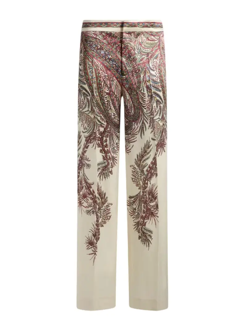 pantaloni donna etro - trousers - beige