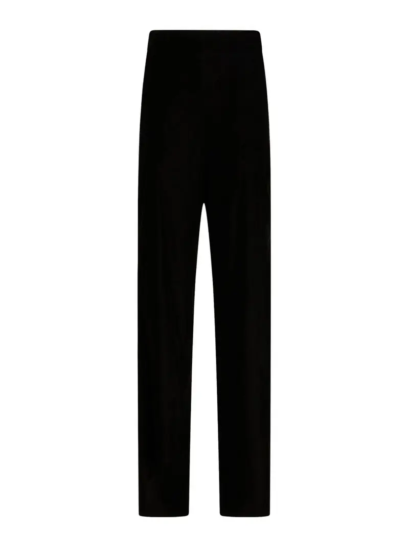 Pantaloni in velluto nero