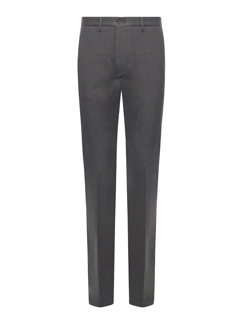 Pantaloni Roma in cotone Grigio
