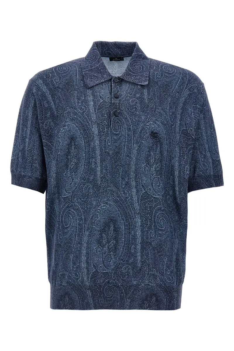 ETRO Polo Blu 4333435