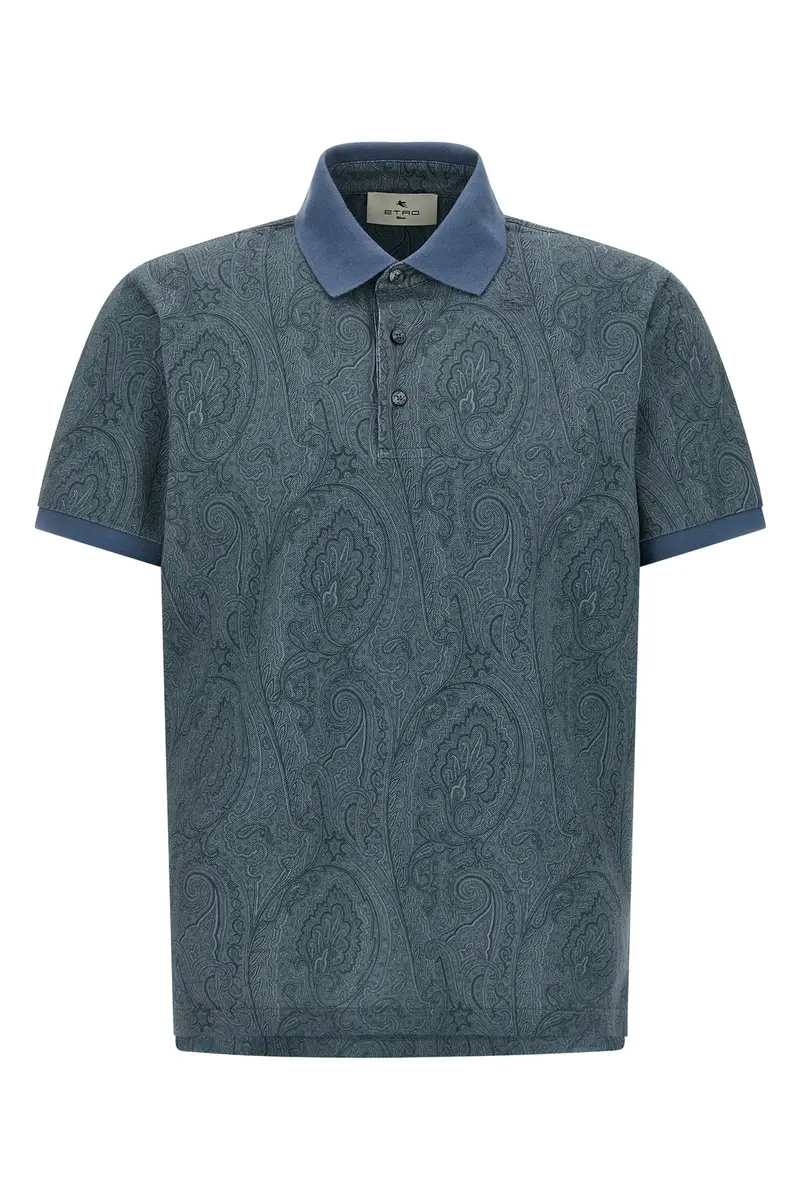 Polo Paisley Blu