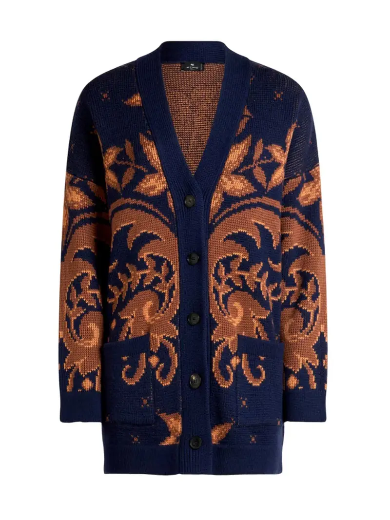 set di capi coordinati donna etro - knitwear cardigan - blu BLUE