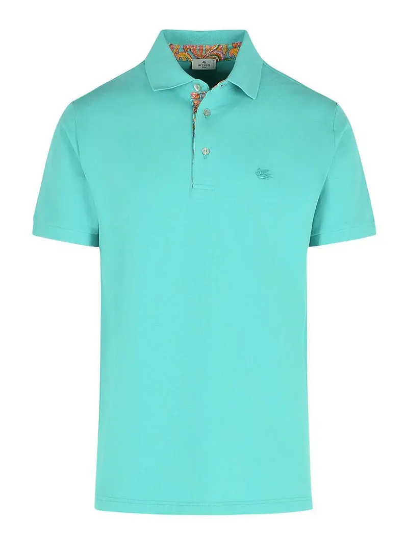 ETRO Polo Azzurro 3853092