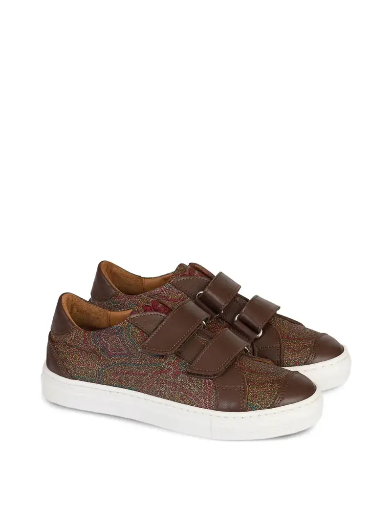 Sneakers Con Motivo Paisley Multicolore