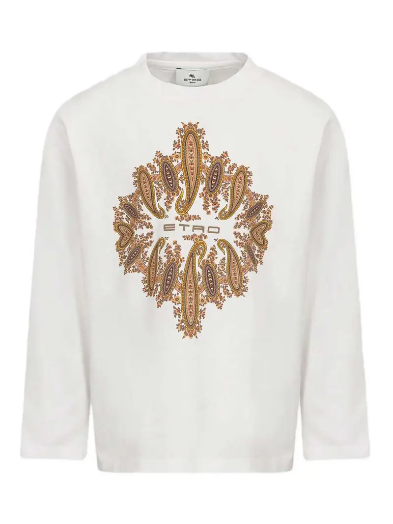 ETRO T-shirt Crema 4067096