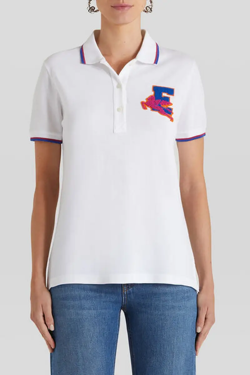 ETRO Polo Bianco 1336008