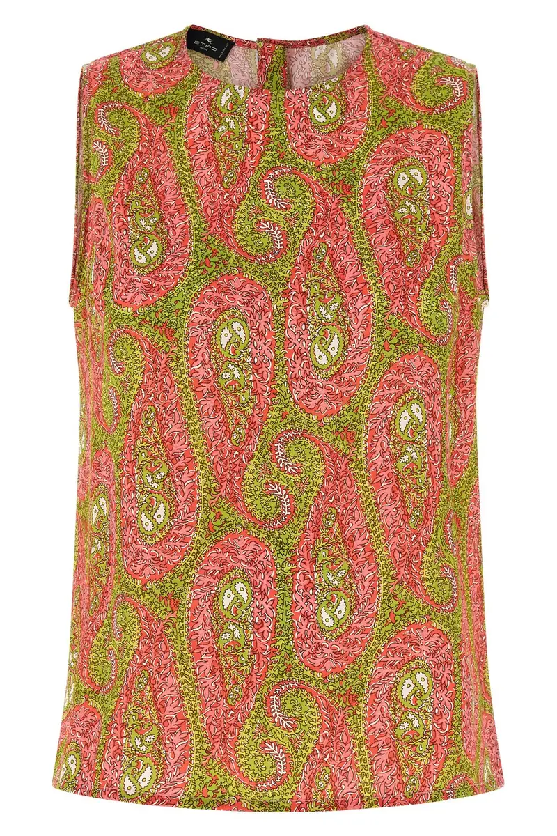 Top Paisley Foliage Multi