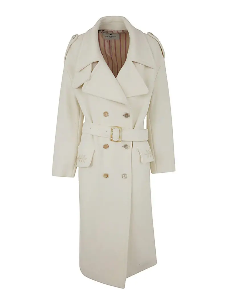 ETRO Trench Bianco 3260026