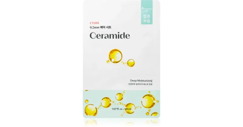 0.2 Therapy Air Ceramide mascheraviso idratante in tessuto per ripristinare la barriera cutanea 20 ml