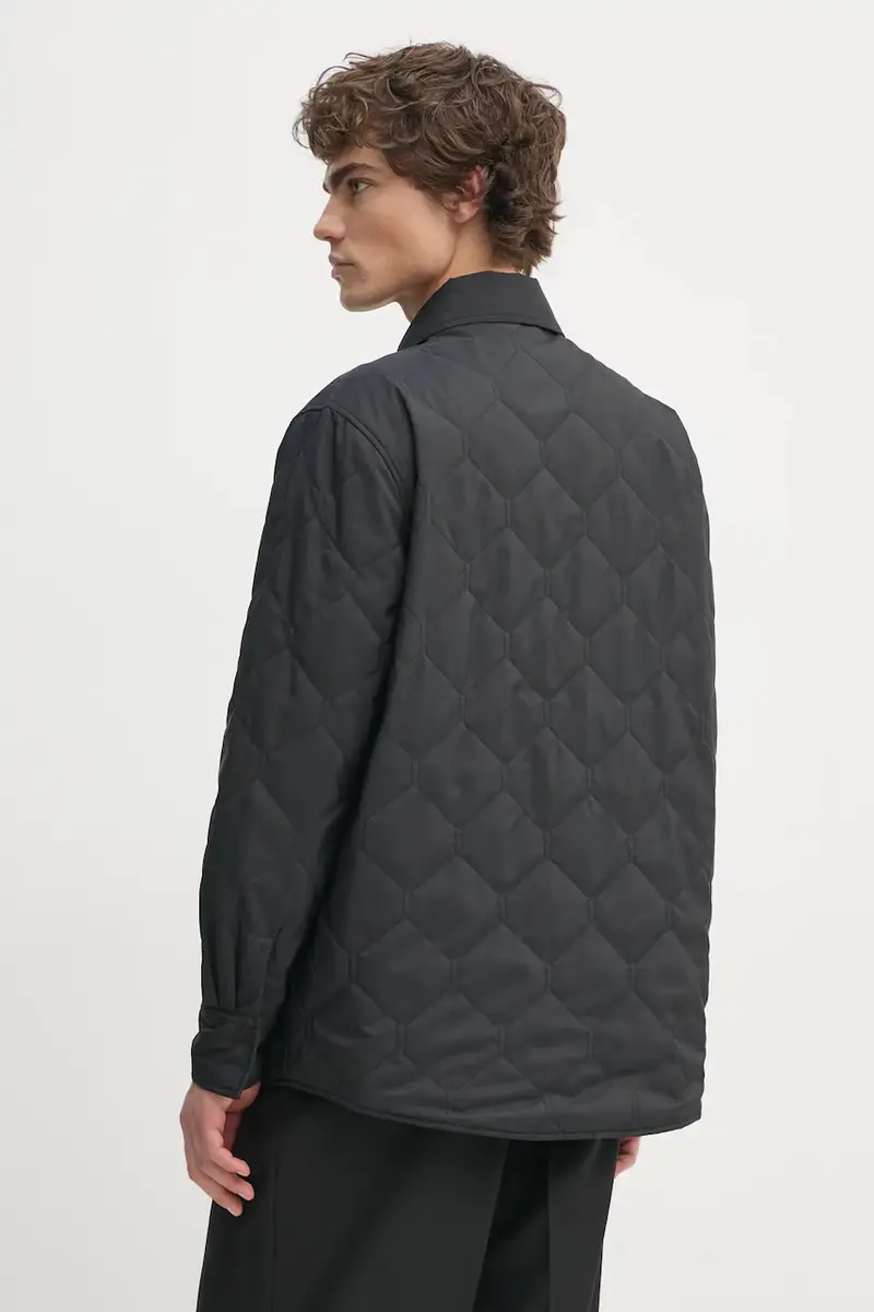 giacca uomo colore nero H24MMOUT726 miniatura 3