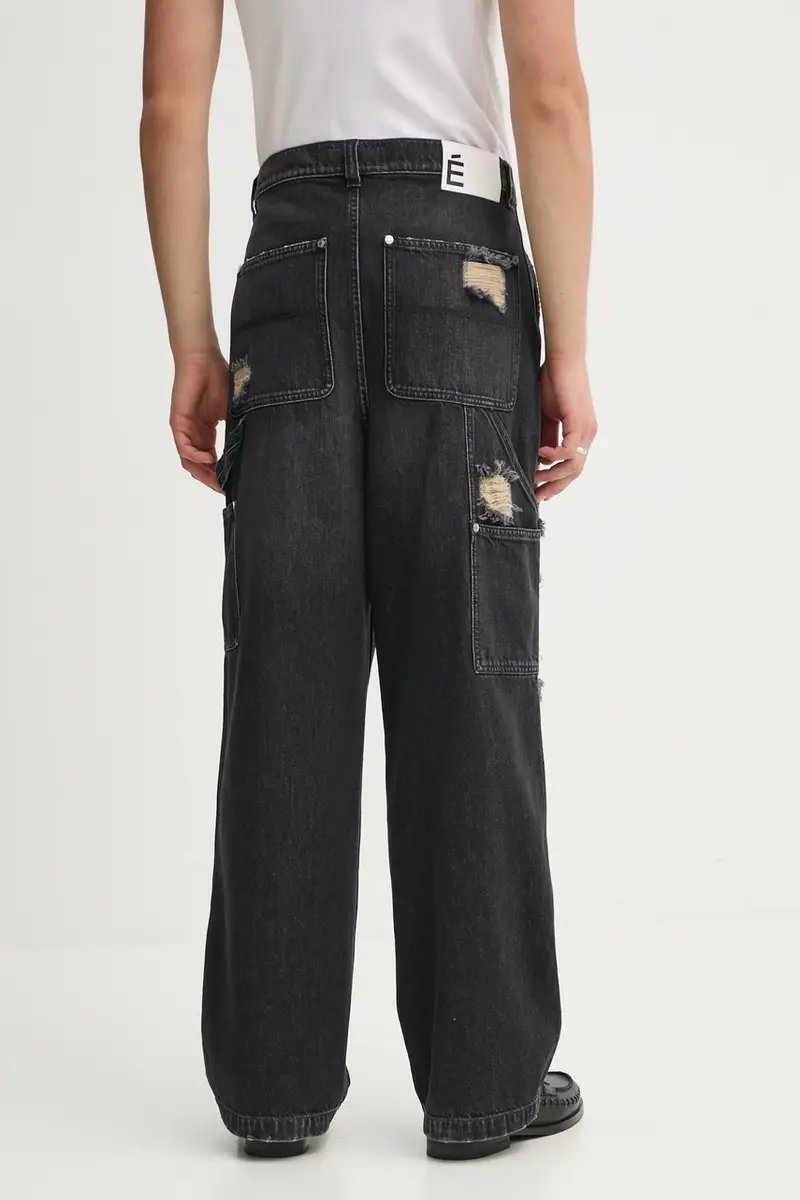 Études Studio Jeans Uomo Nero 3627046 miniatura 3