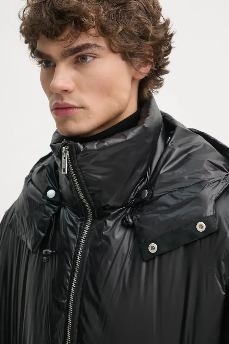 piumino uomo colore nero H24MMOUT714 miniatura 4