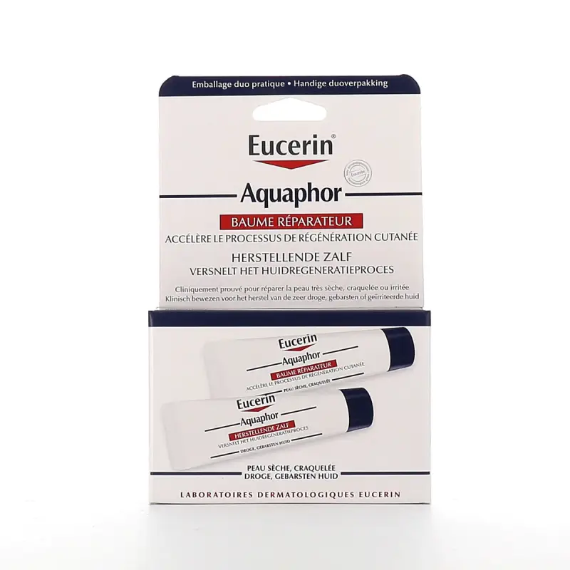 Aquaphor Balsamo Riparatore Pelle secca e screpolata 2x10g
