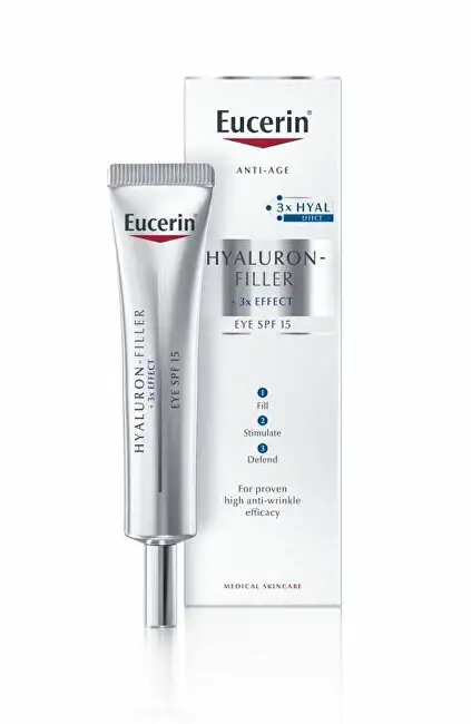 Crema occhi anti-età SPF 15 Hyaluron-Filler 3x EFFETTO 15 ml