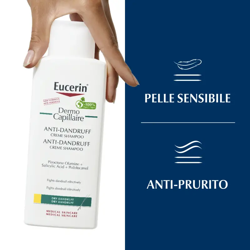 DermoCapillaire Shampoo-Crema Anti-Forfora Secca - Shampoo antiforfora, Forfora miniatura 3
