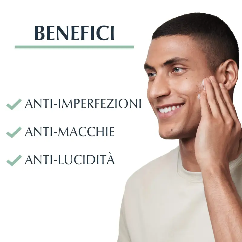 DermoPurifyer Oil Control Dermopurifyer Gel Detergente Tripla Azione - Gel detergente viso miniatura 2