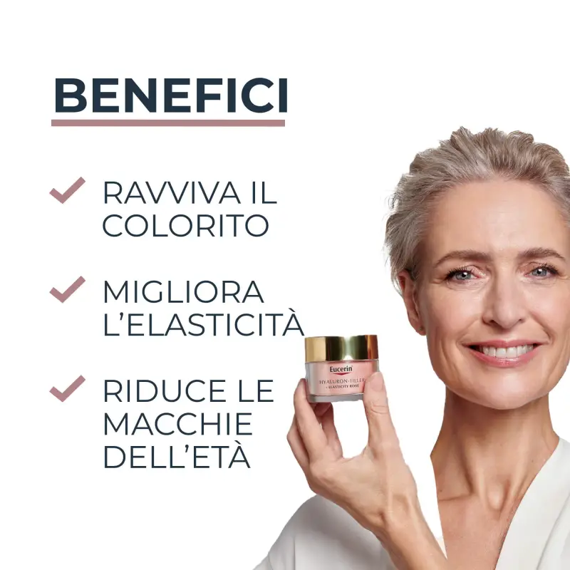 Hyaluron-Filler + Elasticity Hyaluron-Filler + Elasticity Crema Giorno Rosé SPF30 - Crema antimacchie viso miniatura 2