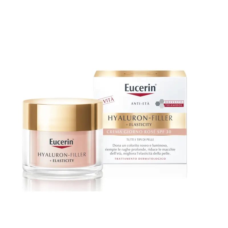 Hyaluron-Filler + Elasticity Hyaluron-Filler + Elasticity Crema Giorno Rosé SPF30 - Crema antimacchie viso