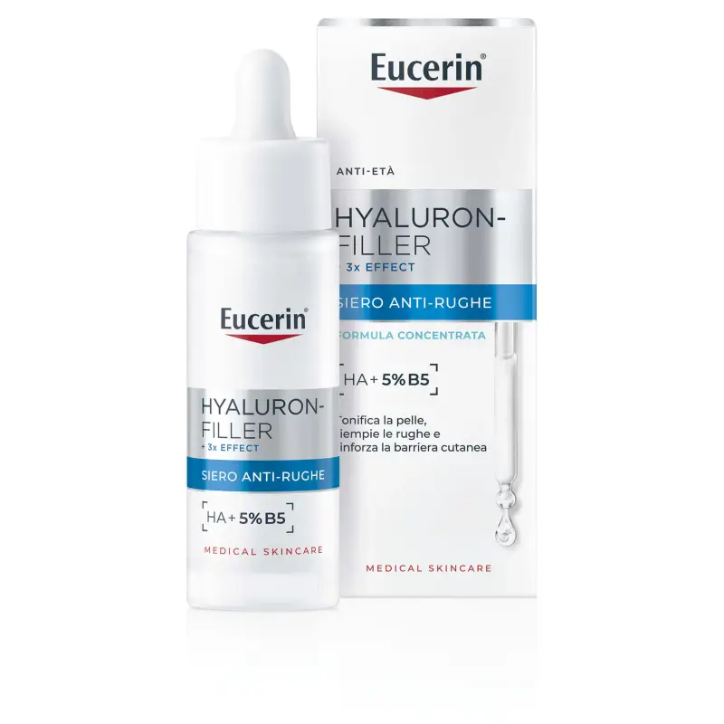 Hyaluron-Filler Hyaluron-Filler +3x Effect Siero Anti-rughe - Trattamento antietà pelli mature,Siero antirughe
