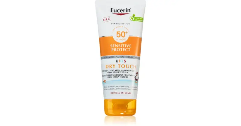 Sun Gel Crema SPF 50+ - Crema gel solare per bambini - 200ml