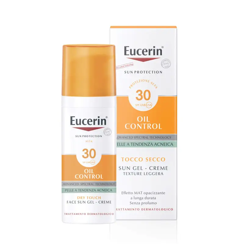Sun Protection Oil Control Sun Face Gel-Creme Dry Touch SPF30 - Protezione solare viso