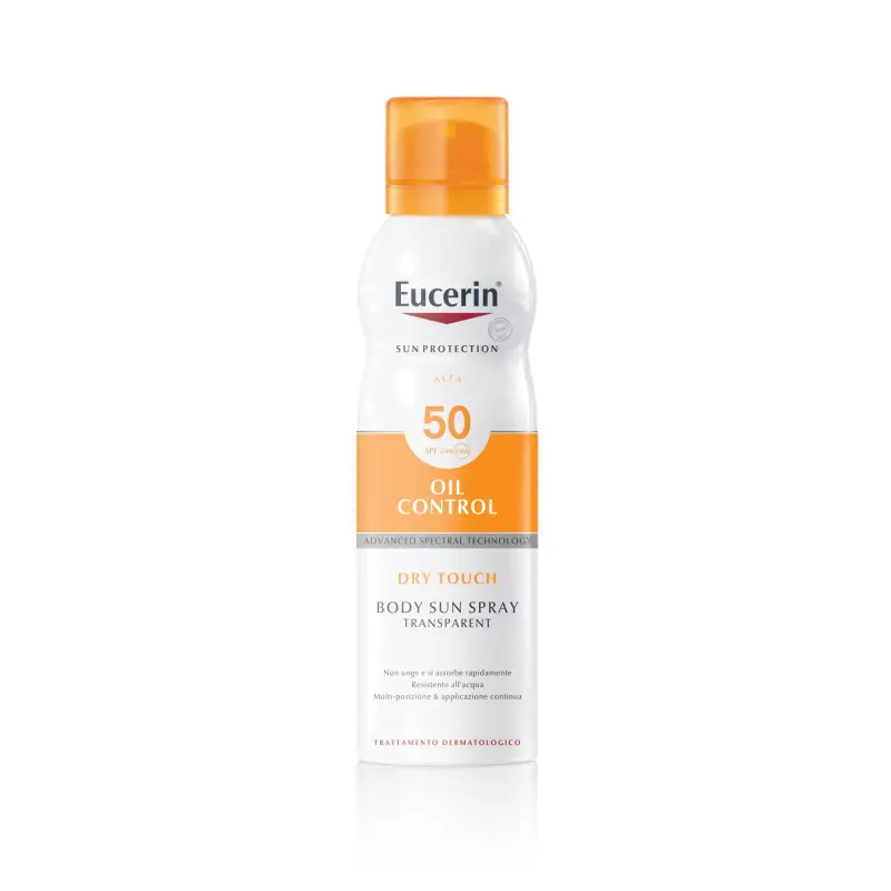 Sun Protection Oil Control Sun Spray Transparent Dry Touch SPF50 - Solari alta protezione