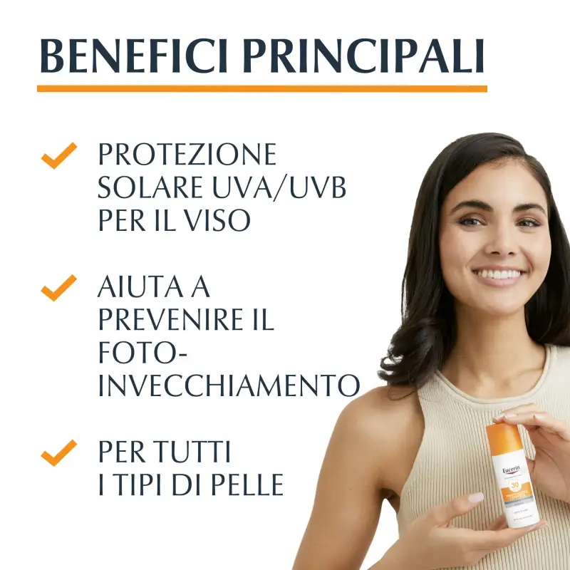 Sun Protection Photoaging Control Face Sun Fluid SPF30 - Protezione solare viso miniatura 2