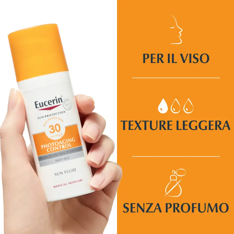 Sun Protection Photoaging Control Face Sun Fluid SPF30 - Protezione solare viso miniatura 3