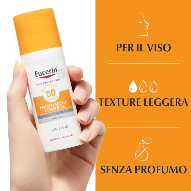 Sun Protection Photoaging Control Face Sun Fluid SPF50 - Protezione solare viso miniatura 3