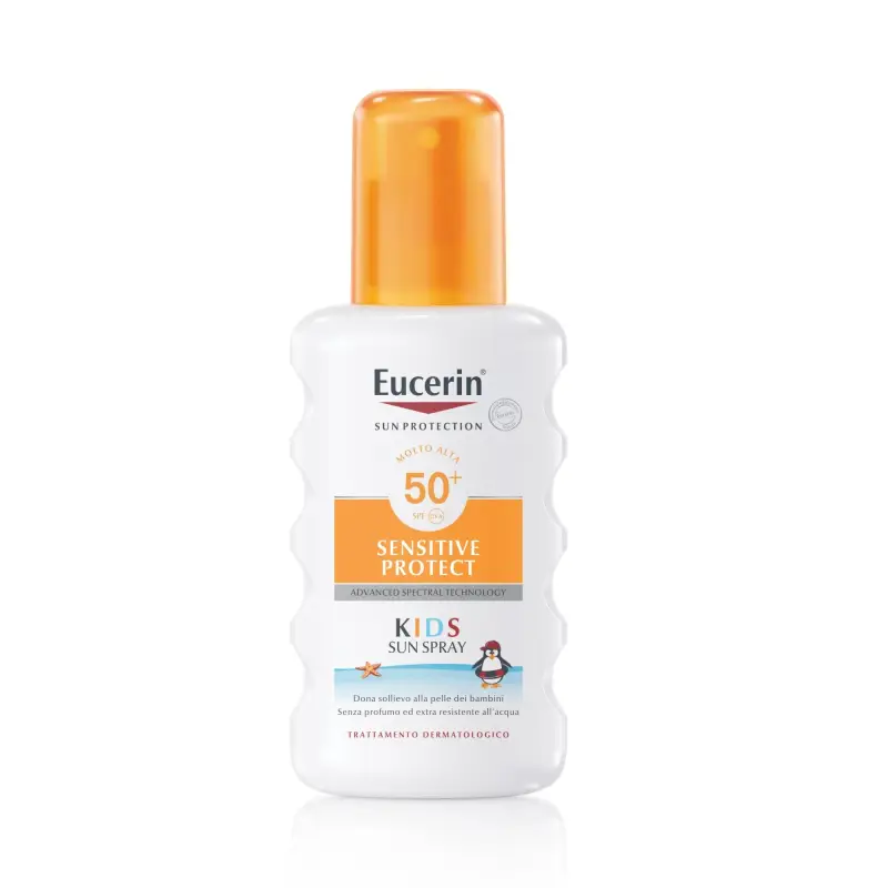 Sun Protection Sensitive Protect Kids Sun Spray SPF50+ - Crema Solare Bambini,Solari alta protezione