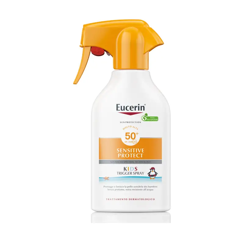 Sun Protection Sensitive Protect Kids Trigger Sun Spray SPF50+ - Crema Solare Bambini,Solari alta protezione