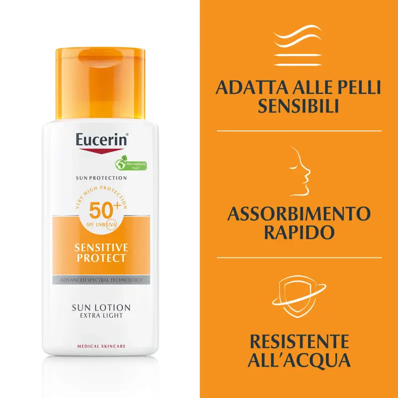 Sun Protection Sensitive Protect Sun Lotion Extra Light SPF50+ - Crema solare, Solari alta protezione miniatura 3