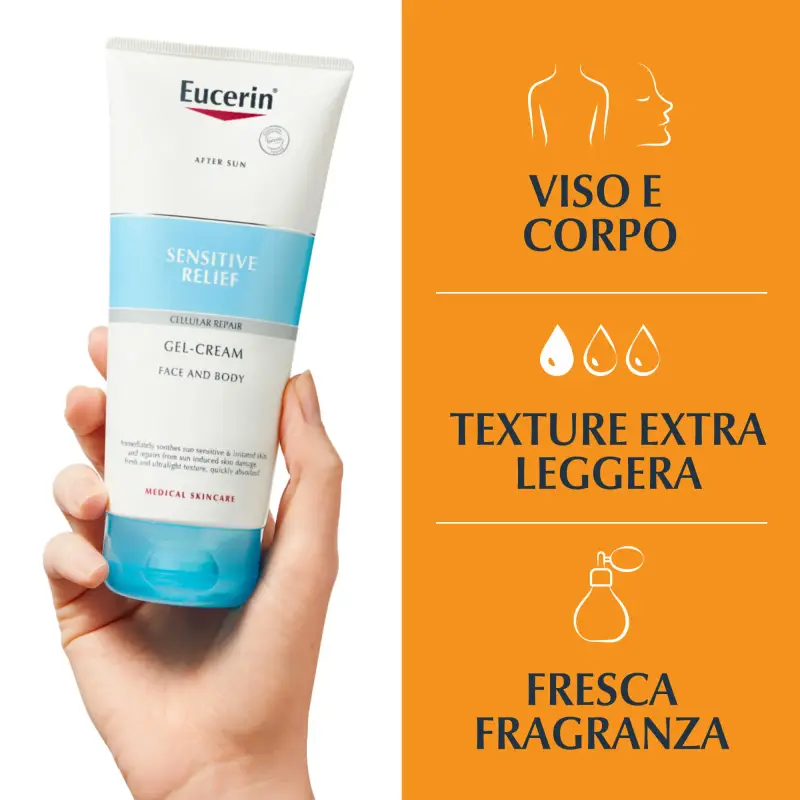 Sun Protection Sensitive Relief After Sun Gel-Creme - Crema doposole corpo, Crema doposole viso miniatura 3