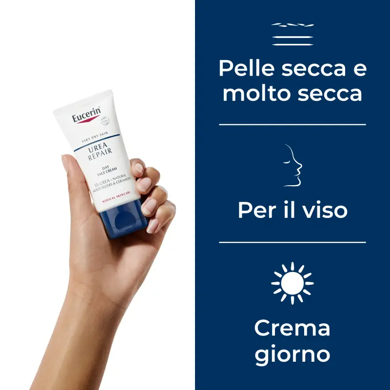 UreaRepair Crema Viso Levigante 5% Urea - Crema idratante viso miniatura 3