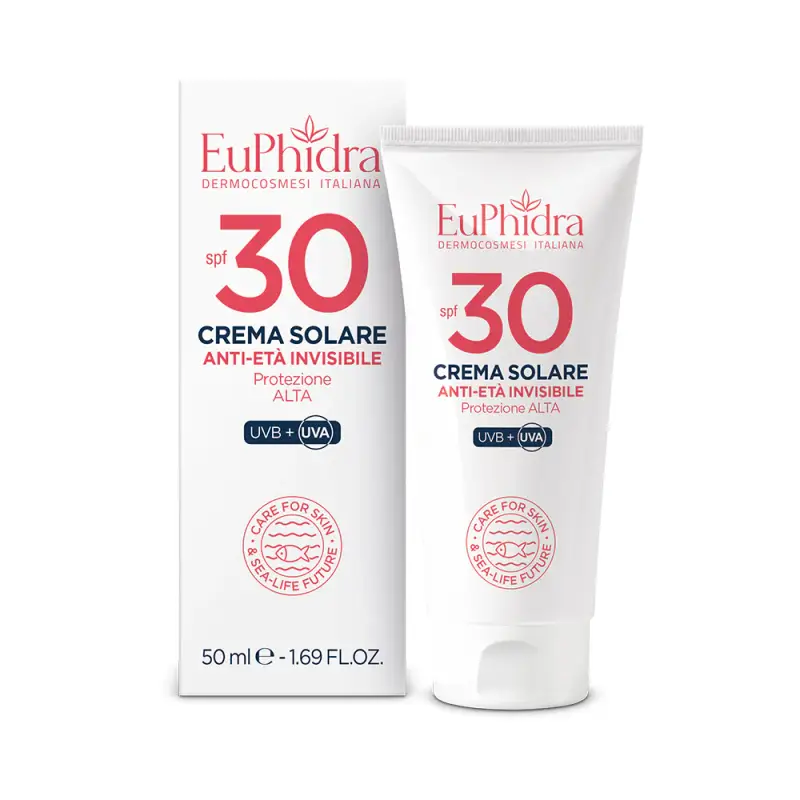 Solari Crema Solare Anti-Età Invisibile SPF30 - Protezione solare viso