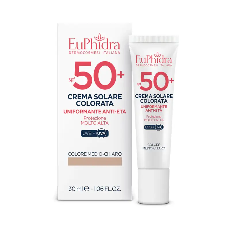 Solari Crema Solare Colorata SPF50+ - Protezione solare viso