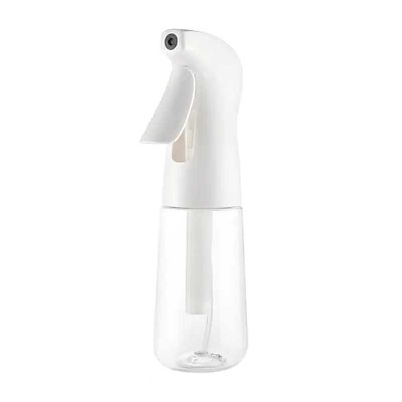 Eupneicu Bottigliette Spray 200Ml, Atomizzatore Ultrafine Continuo, Spruzzino Nebulizzatore Per Acconciature, Piante, Animali Domestici, Pulizia [Bianco]