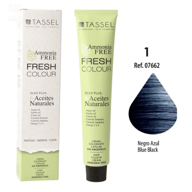 Fresh Colour Crema Colorante Senza Ammoniaca Nero 1un